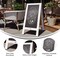 Flash Furniture Whitewashed Wooden A-Frame Magnetic Chalkboard HGWA-GDIS-CRE8-342315-GG - alternate 3